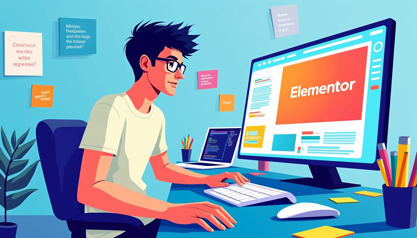 Elementor : Comment créer des pages stylées avec ce plugin WordPress 5 découvrez comment utiliser elementor, le plugin wordpress incontournable, pour créer des pages attrayantes et stylées facilement. suivez notre guide pas à pas et transformez votre site en un chef-d'œuvre visuel sans aucune compétence en codage.