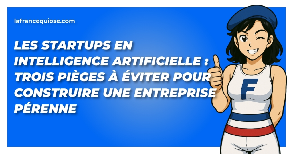 les startups en intelligence artificielle trois pieges a eviter pour construire une entreprise perenne la france qui ose