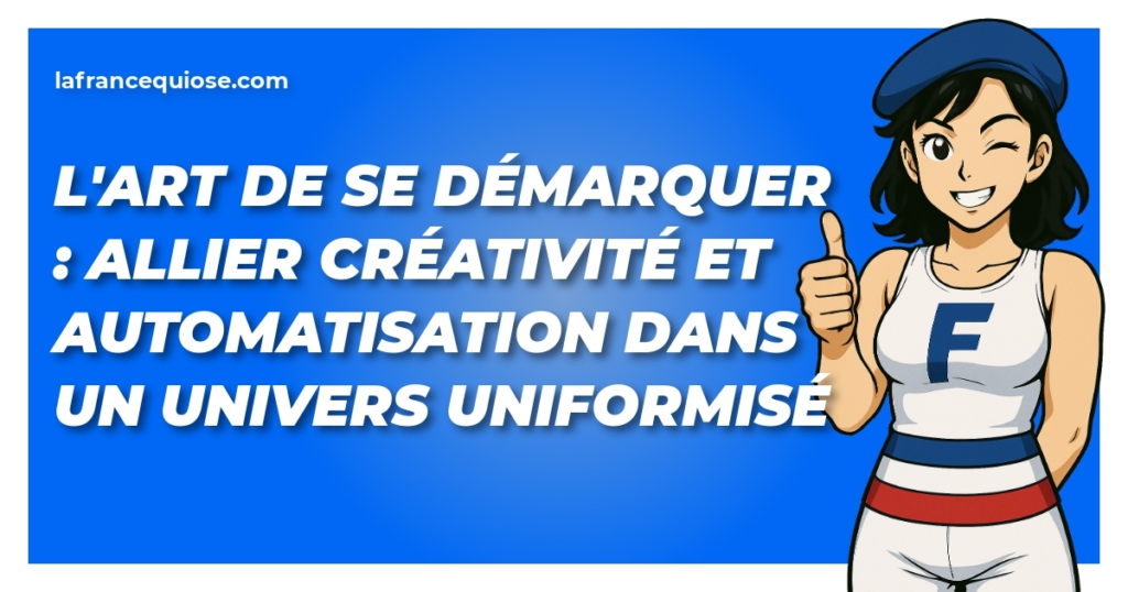 lart de se demarquer allier creativite et automatisation dans un univers uniformise la france qui ose
