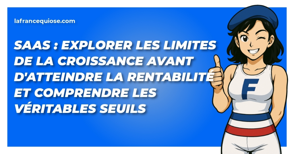 saas explorer les limites de la croissance avant datteindre la rentabilite et comprendre les veritables seuils la france qui ose