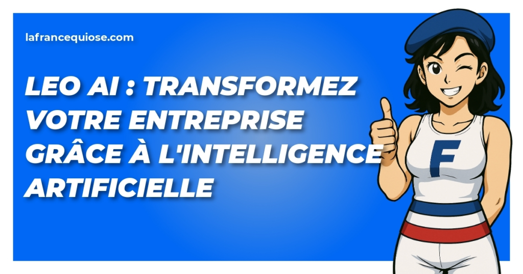 Leo ai : Transformez votre entreprise grĂące Ă l'intelligence artificielle 2 leo ai transformez votre entreprise grace a lintelligence artificielle la france qui ose