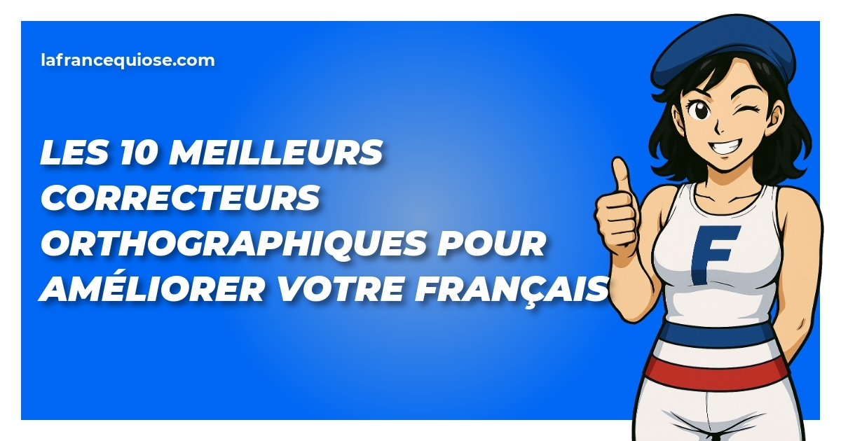 Les correcteurs orthographiques : 10 outils pour parfaire votre français ️📚