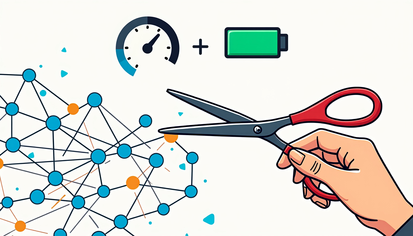 découvrez comment l'élagage permet d'optimiser les modèles d'ia en réduisant leur taille et leur consommation de ressources, tout en maintenant leur performance et leur efficacité.