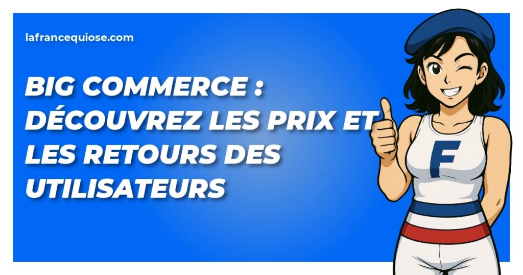 big commerce decouvrez les prix et les retours des utilisateurs la france qui ose