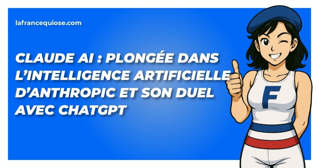 claude ai plongee dans lintelligence artificielle danthropic et son duel avec chatgpt la france qui ose