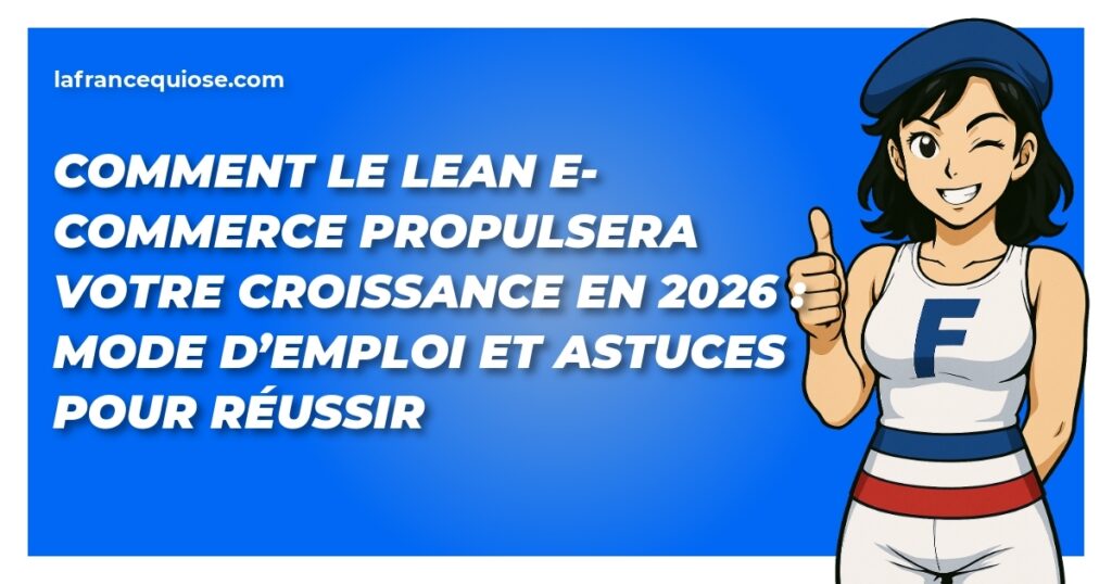 comment le lean e commerce propulsera votre croissance en 2026 mode demploi et astuces pour reussir la france qui ose
