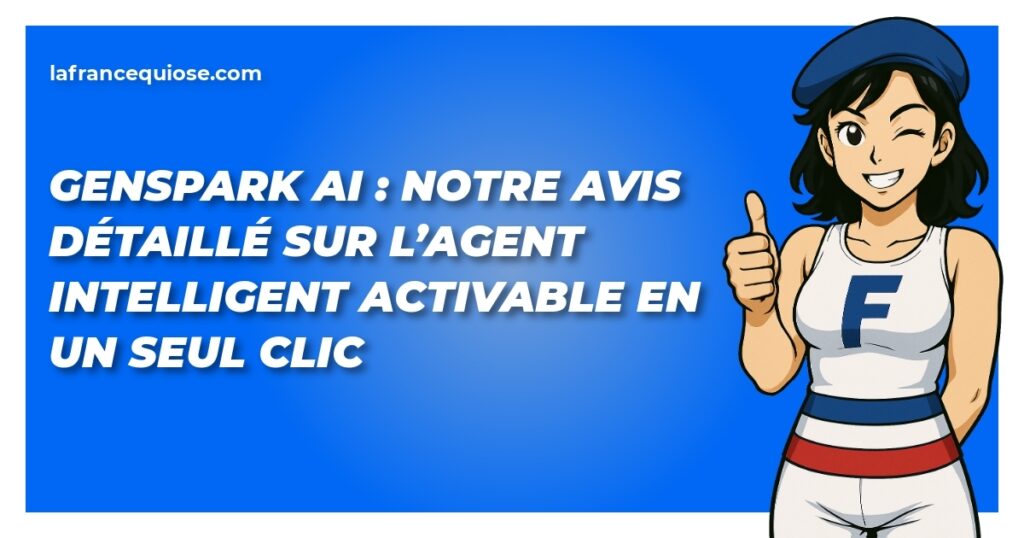genspark ai notre avis detaille sur lagent intelligent activable en un seul clic la france qui ose