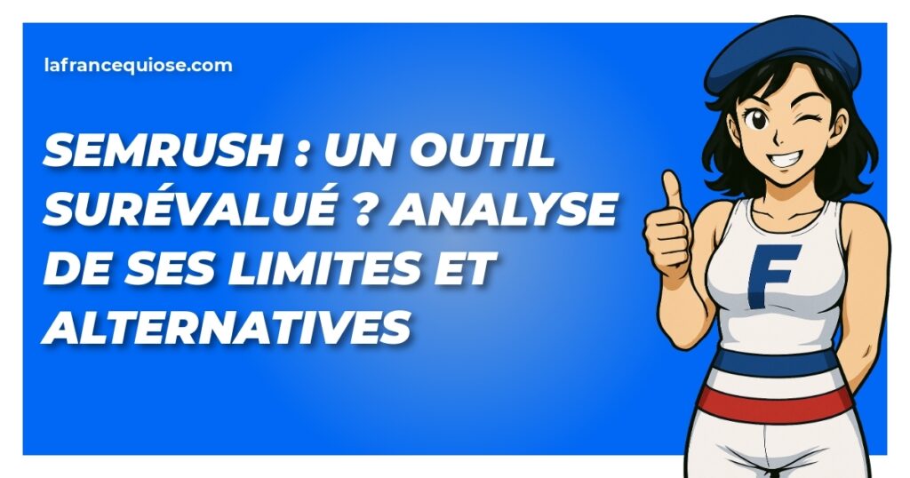 semrush un outil surevalue analyse de ses limites et alternatives la france qui ose