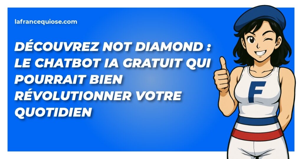 decouvrez not diamond le chatbot ia gratuit qui pourrait bien revolutionner votre quotidien la france qui ose