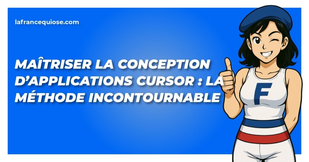 MaĂźtriser la conception dâapplications Cursor : la mĂ©thode incontournable 2 maitriser la conception dapplications cursor la methode incontournable la france qui ose