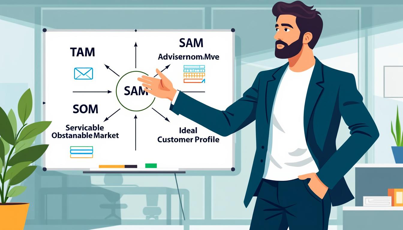TAM, SAM, SOM et ICP : Les Indicateurs Incontournables pour Lancer une Start-Up ou une Nouvelle Offre avec SuccÚs 6 découvrez comment tam, sam, som et icp vous aident à définir votre marché cible et à lancer votre start-up ou nouvelle offre avec succÚs grùce à ces indicateurs clés.