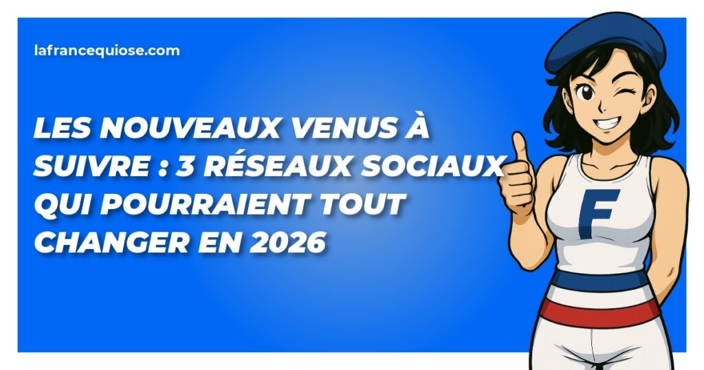 les nouveaux venus a suivre 3 reseaux sociaux qui pourraient tout changer en 2026 la france qui ose