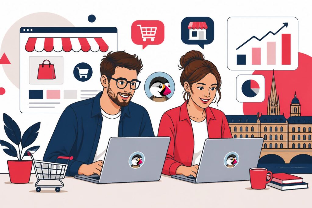 agence prestashop à bordeaux spécialisée dans l'optimisation et la création de boutiques en ligne performantes. boostez votre e-commerce dès maintenant avec nos experts.