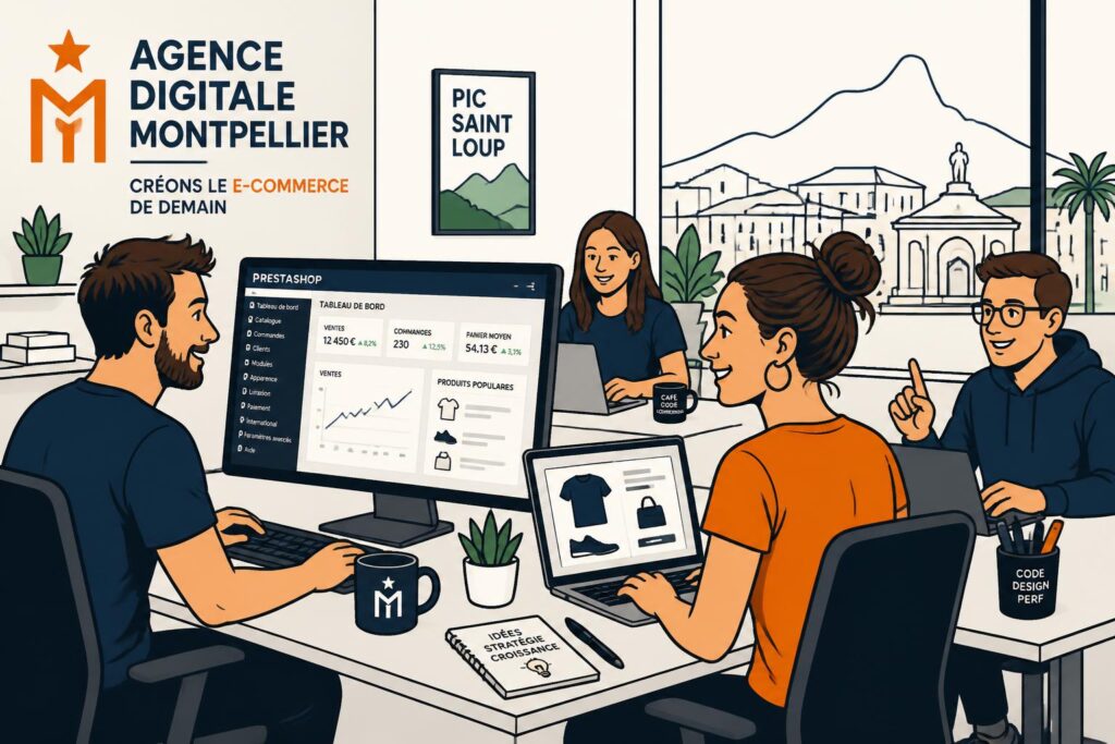 agence prestashop à montpellier spécialisée dans la création et l'optimisation de boutiques en ligne. boostez vos ventes dès aujourd'hui avec des solutions sur-mesure et un accompagnement expert.