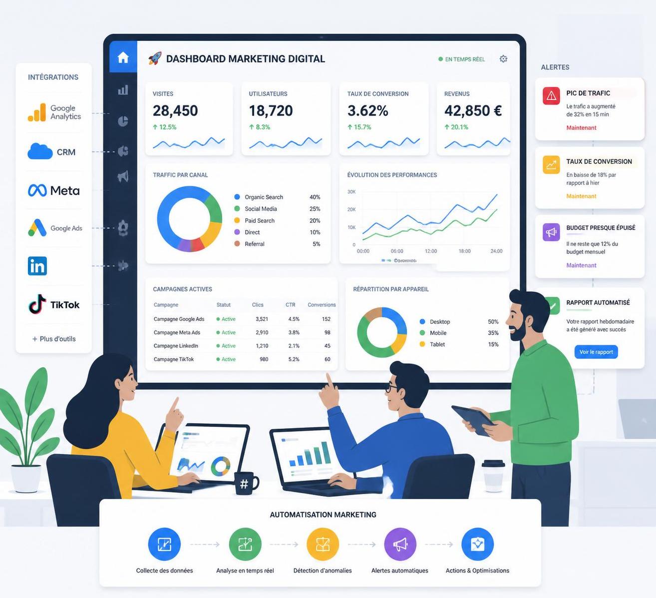 découvrez comment automatiser votre reporting marketing pour gagner du temps, améliorer la précision des données et optimiser vos stratégies efficacement.