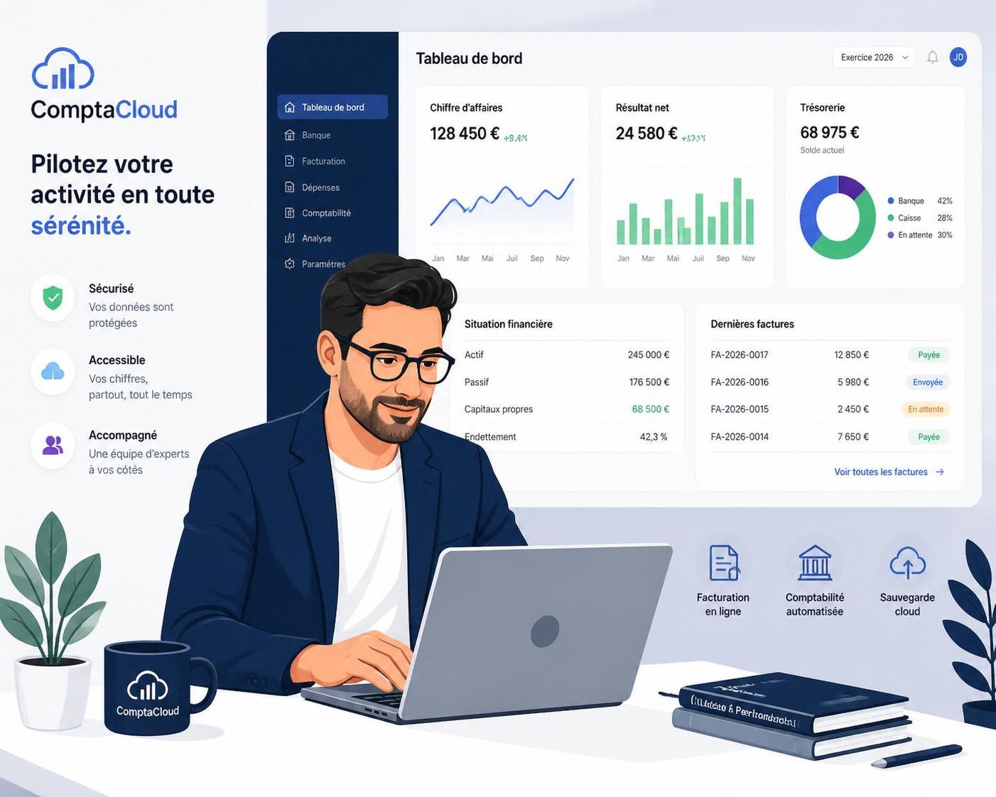 découvrez comment un comptable internet peut transformer votre gestion financière en 2026 grâce à des outils digitaux innovants et une expertise à distance.