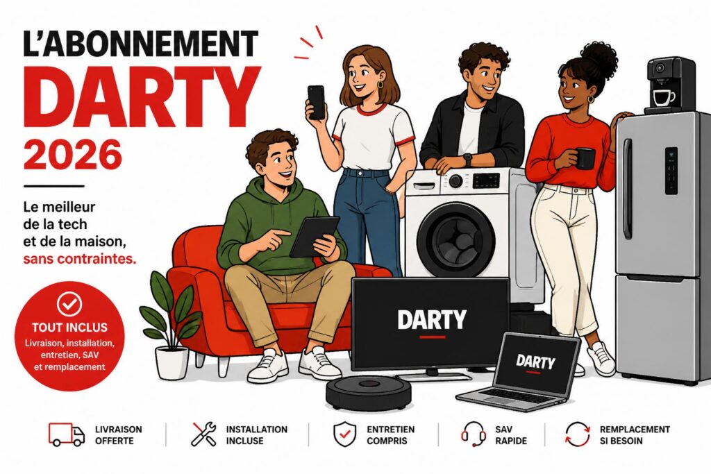 découvrez les offres d'abonnement darty pour 2026 et bénéficiez des meilleures promotions sur vos appareils électroménagers et électroniques. profitez d'avantages exclusifs dès maintenant !