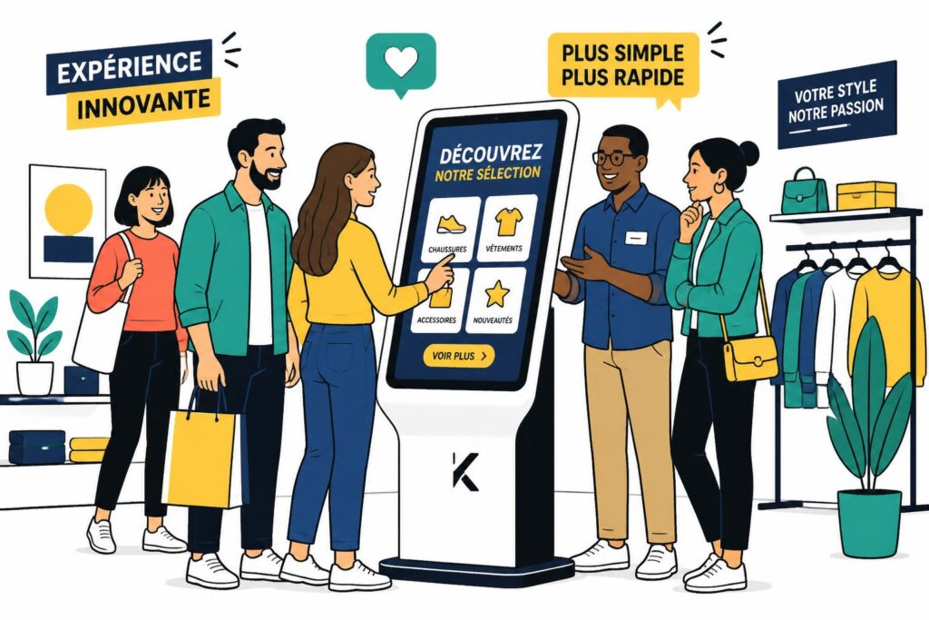 découvrez comment une borne interactive révolutionne l’expérience client en magasin en offrant information, interaction et innovation.