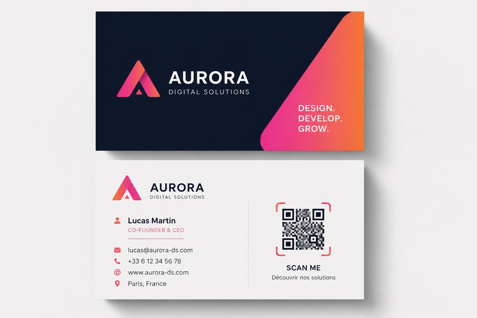 obtenez votre carte de visite gratuite et faites la différence dès aujourd'hui pour booster votre réseau et votre visibilité professionnelle.