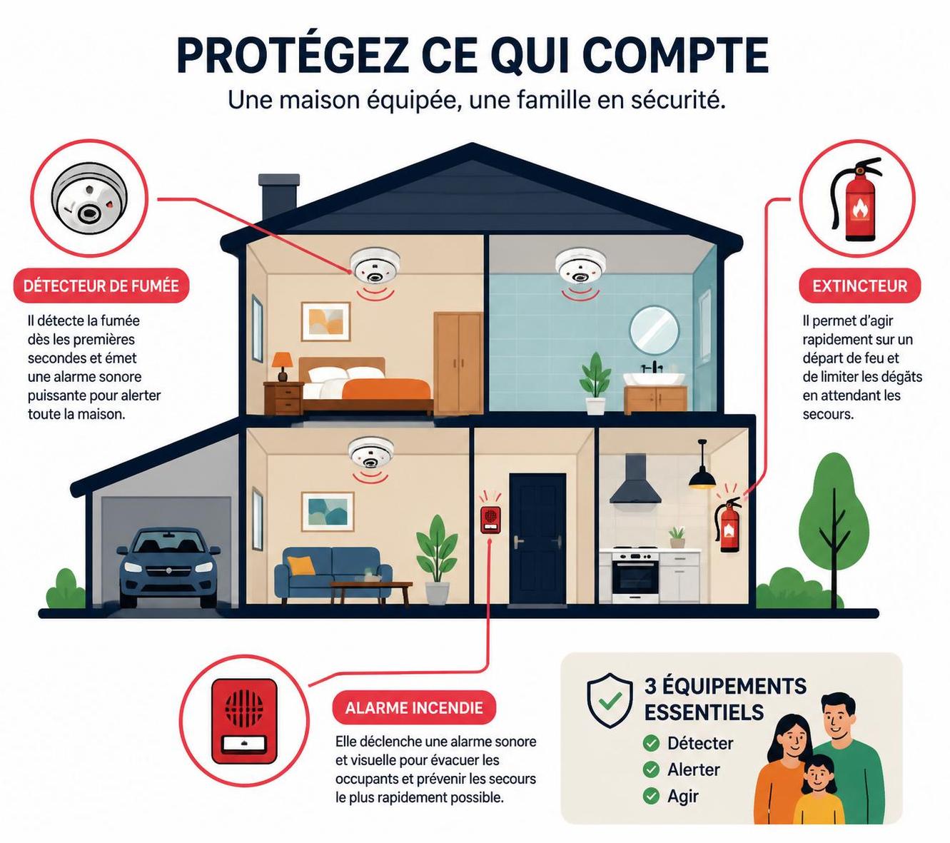 Sécurité incendie : protégez efficacement votre maison dès aujourd’hui 5 découvrez nos conseils et solutions pour assurer la sécurité incendie de votre maison. protégez efficacement votre foyer dès aujourd'hui contre les risques d'incendie.