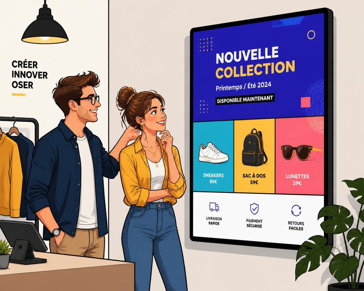 Affichage dynamique gratuit : boostez votre communication facilement 3 découvrez comment l'affichage dynamique gratuit peut transformer votre communication et attirer facilement l'attention de votre audience avec des solutions simples et efficaces.