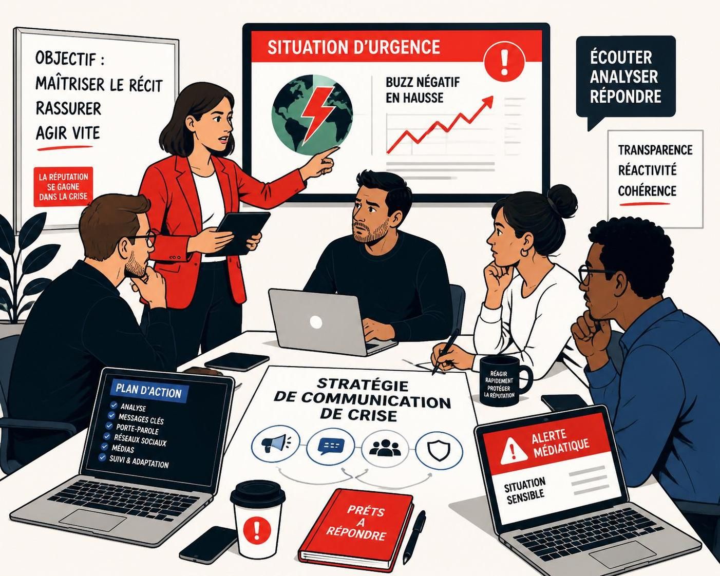 découvrez comment une agence de communication de crise peut protéger efficacement votre image et gérer les situations délicates pour préserver la réputation de votre entreprise.