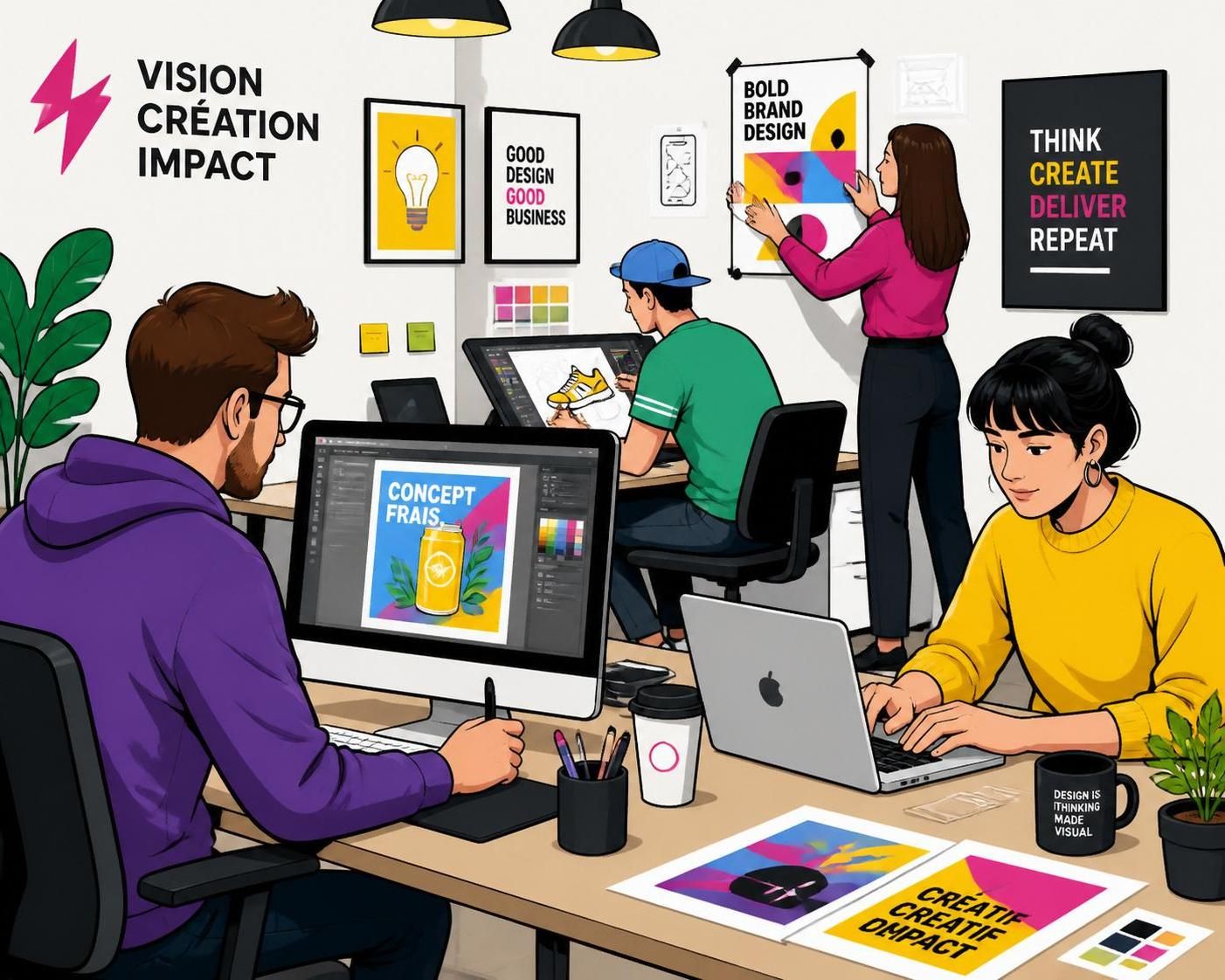 découvrez agir graphic, votre partenaire pour dynamiser votre communication visuelle de manière simple et efficace.