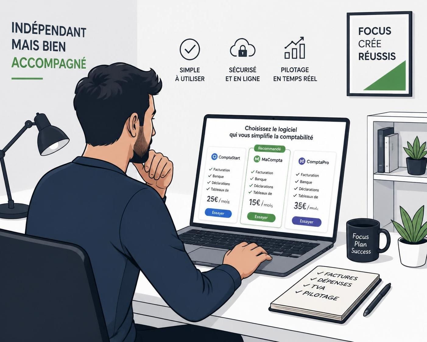 découvrez comment choisir le meilleur logiciel de comptabilité pour auto entrepreneur afin de simplifier la gestion de votre activité et gagner du temps au quotidien.