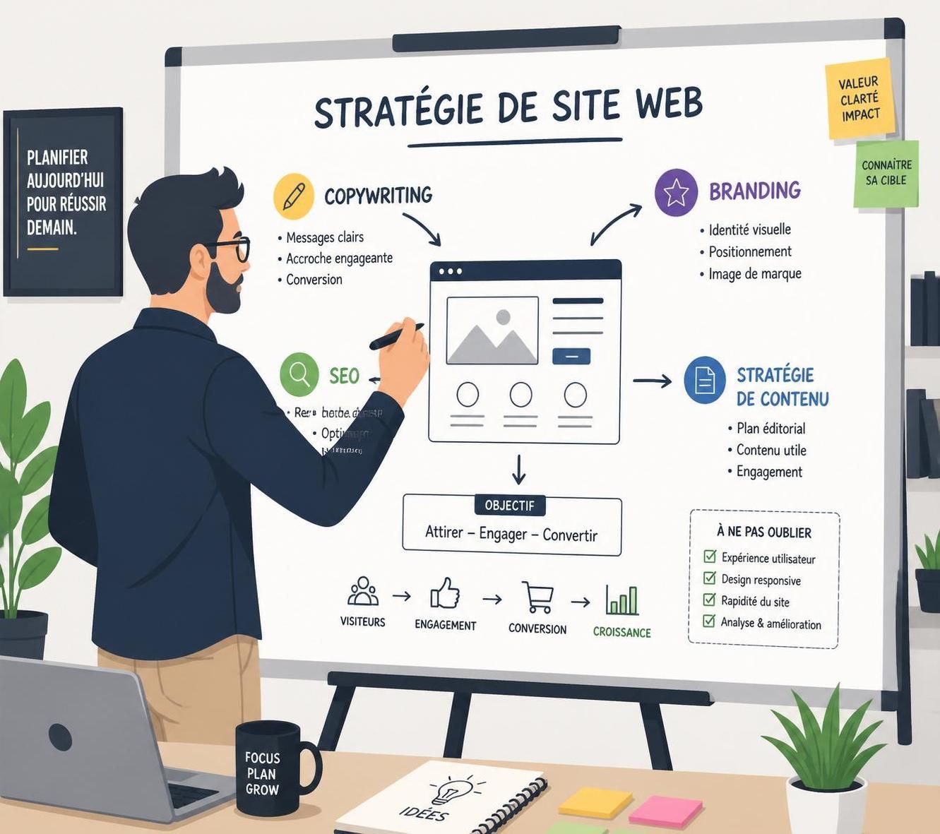 découvrez les étapes essentielles pour créer un site web professionnel en 2026 et réussir votre projet grâce à nos conseils pratiques et stratégies efficaces.