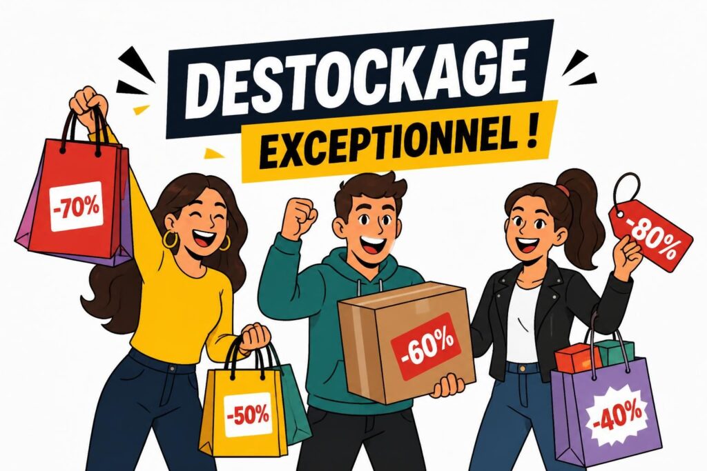 découvrez notre déstockage exceptionnel et profitez dès maintenant des meilleures affaires sur une large sélection de produits à prix réduits. ne manquez pas ces offres limitées !