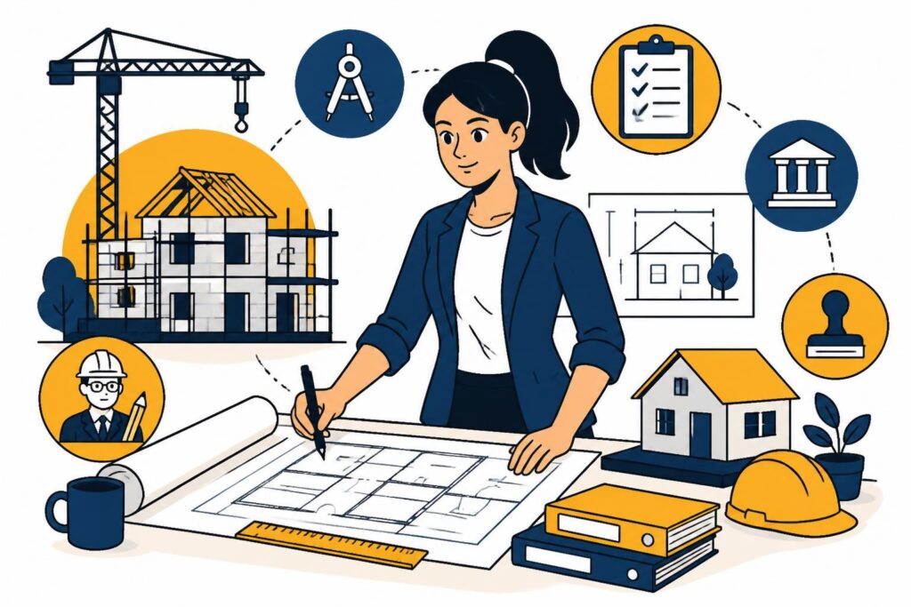 formation permis de construire : maîtrisez toutes les étapes essentielles pour réussir votre projet de construction, obtenir votre permis rapidement et en toute conformité.