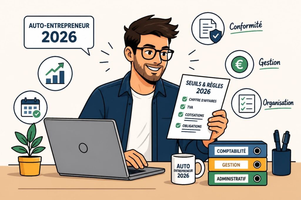 découvrez les seuils et les règles clés pour les auto-entrepreneurs en prestation de services en 2026 afin de gérer votre activité en toute conformité.