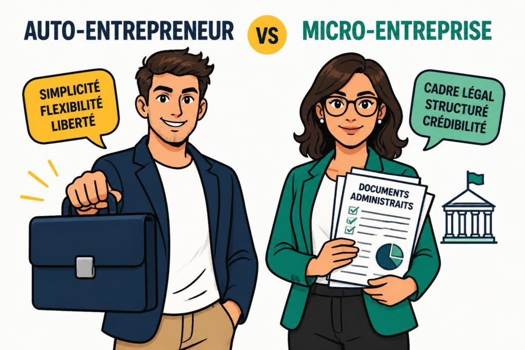 découvrez les différences clés entre auto-entrepreneur et micro-entreprise pour mieux choisir votre statut et optimiser votre activité.