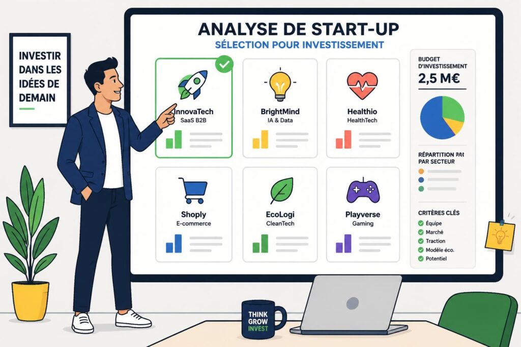 Dans quelle start-up investir : comment repérer les bons dossiers 2 découvrez comment identifier les start-ups prometteuses pour vos investissements en apprenant à repérer les meilleurs dossiers et opportunités de croissance.