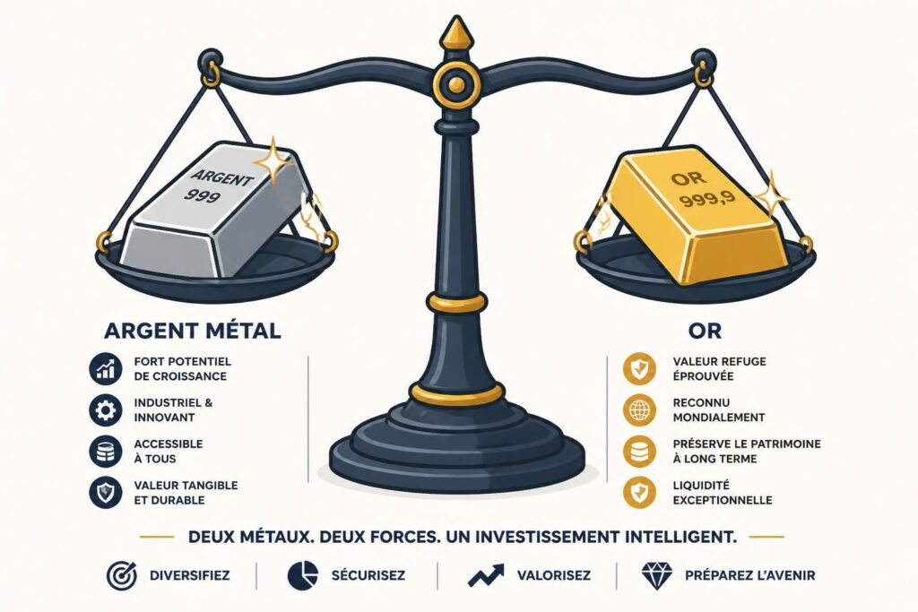 découvrez les avantages d'investir dans l'argent métal et pourquoi il constitue une alternative intéressante à l'or pour diversifier votre portefeuille et sécuriser votre épargne.