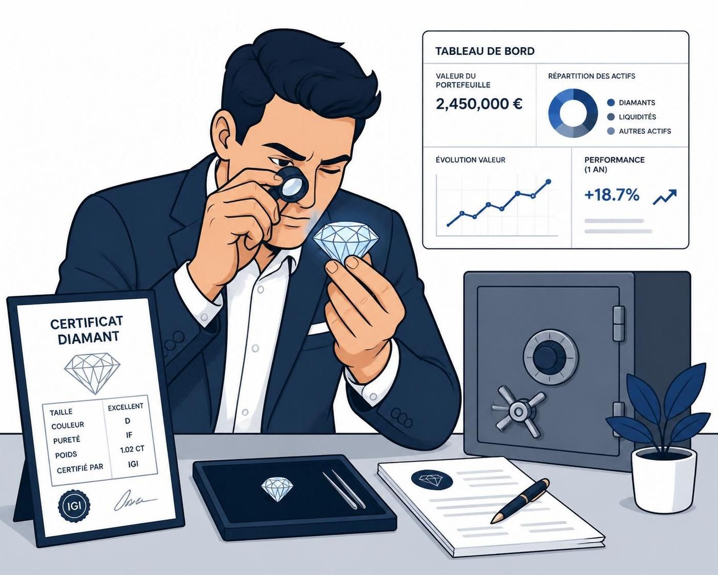 Investir dans le diamant : valeur refuge ou fausse bonne idée 5 découvrez si investir dans le diamant est une valeur refuge fiable ou une fausse bonne idée, en analysant ses avantages, risques et perspectives sur le marché.