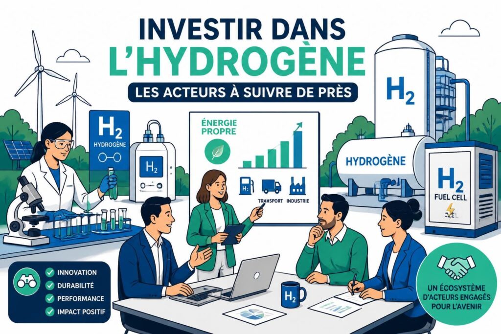 découvrez les principaux acteurs de l'hydrogène à surveiller pour réussir vos investissements dans ce secteur innovant et prometteur.
