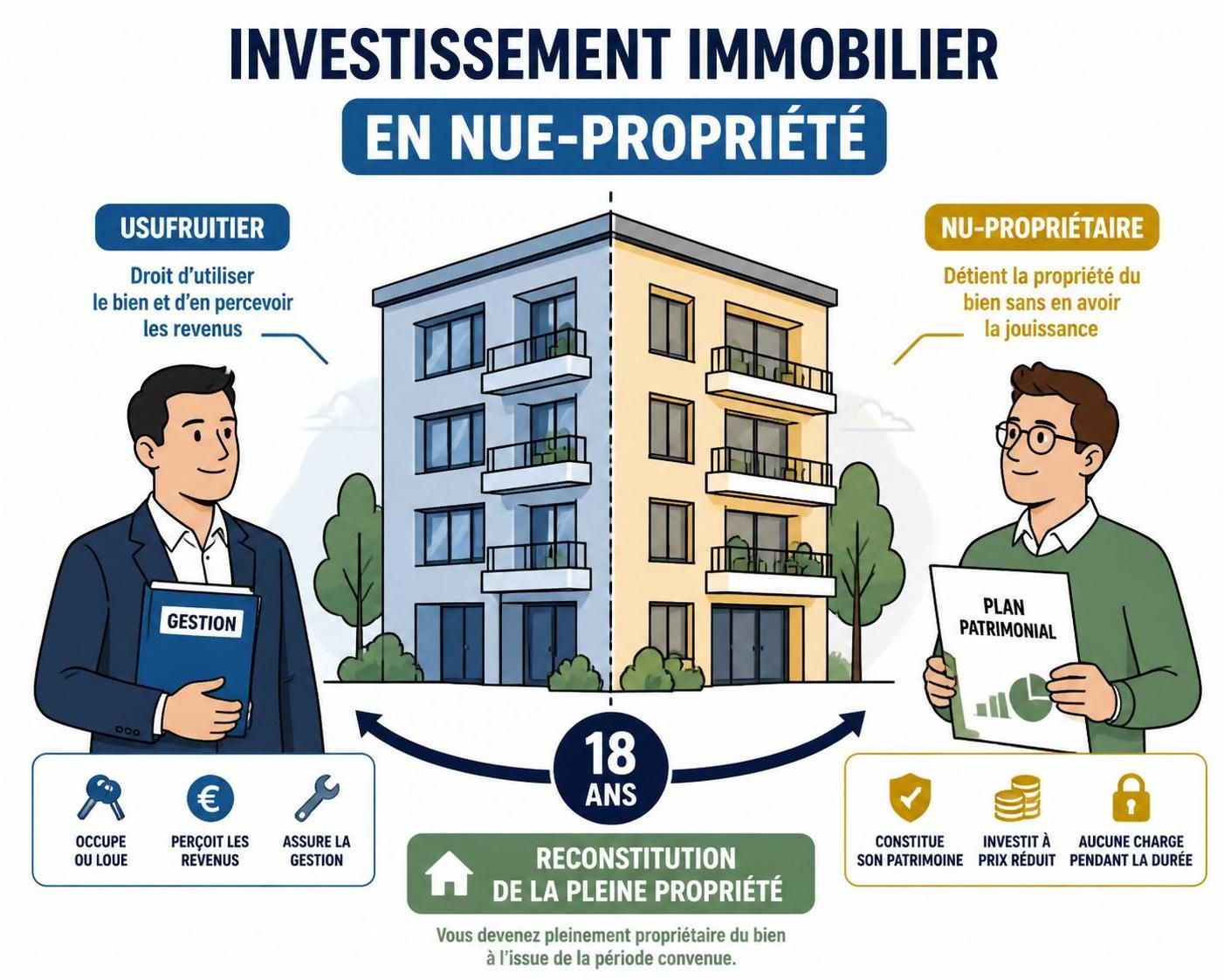 découvrez comment investir en nue-propriété peut réduire votre charge fiscale grâce à un montage financier avantageux et sécurisé.