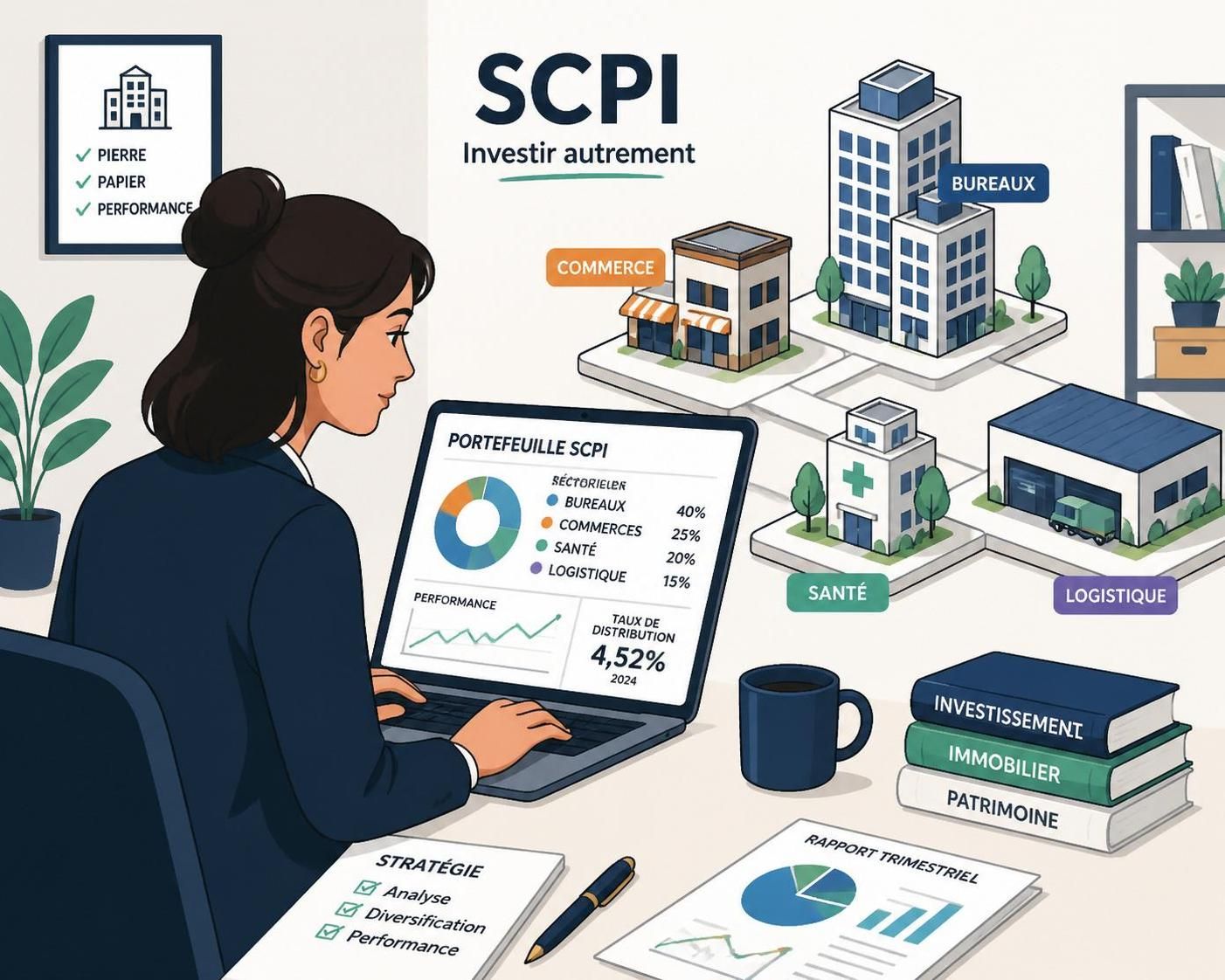 Investir en SCPI : le guide pour se lancer sans erreur 5 découvrez notre guide complet pour investir en scpi en toute confiance et éviter les erreurs courantes. apprenez comment optimiser votre placement immobilier dès aujourd'hui.