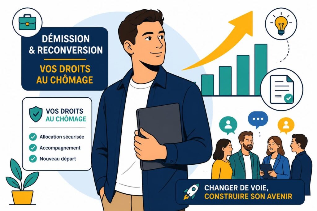 découvrez vos droits au chômage lorsque vous démissionnez pour une reconversion professionnelle et comment sécuriser votre avenir.