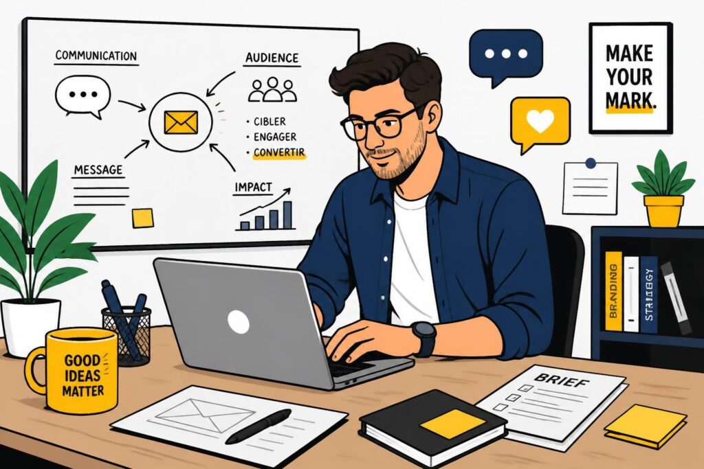 découvrez un exemple commenté de lettre de motivation pour le poste de chargé de communication, avec des conseils pratiques pour vous démarquer.