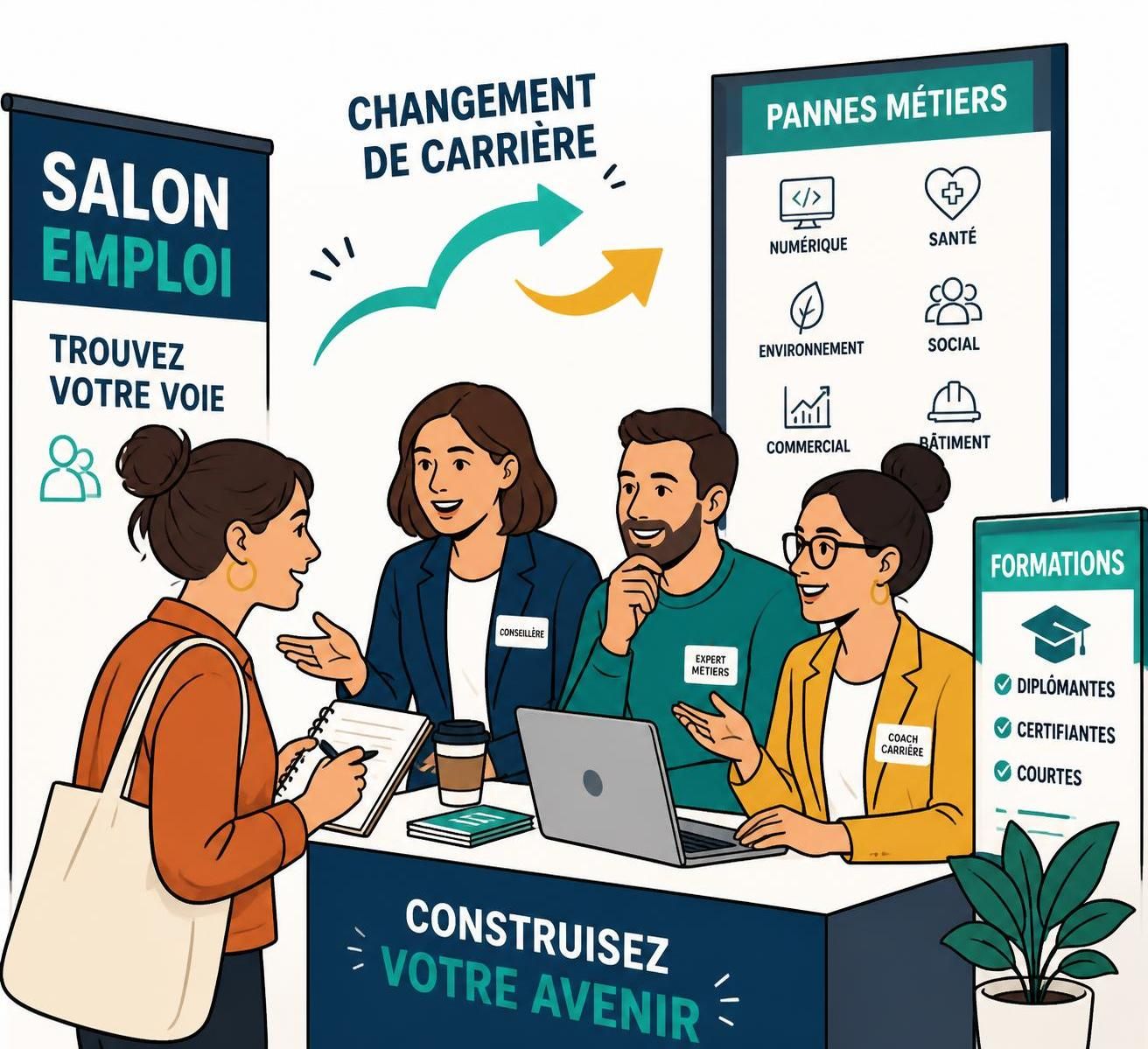 découvrez à quoi sert vraiment le salon de la reconversion professionnelle et comment il peut vous aider à réussir votre changement de carrière.