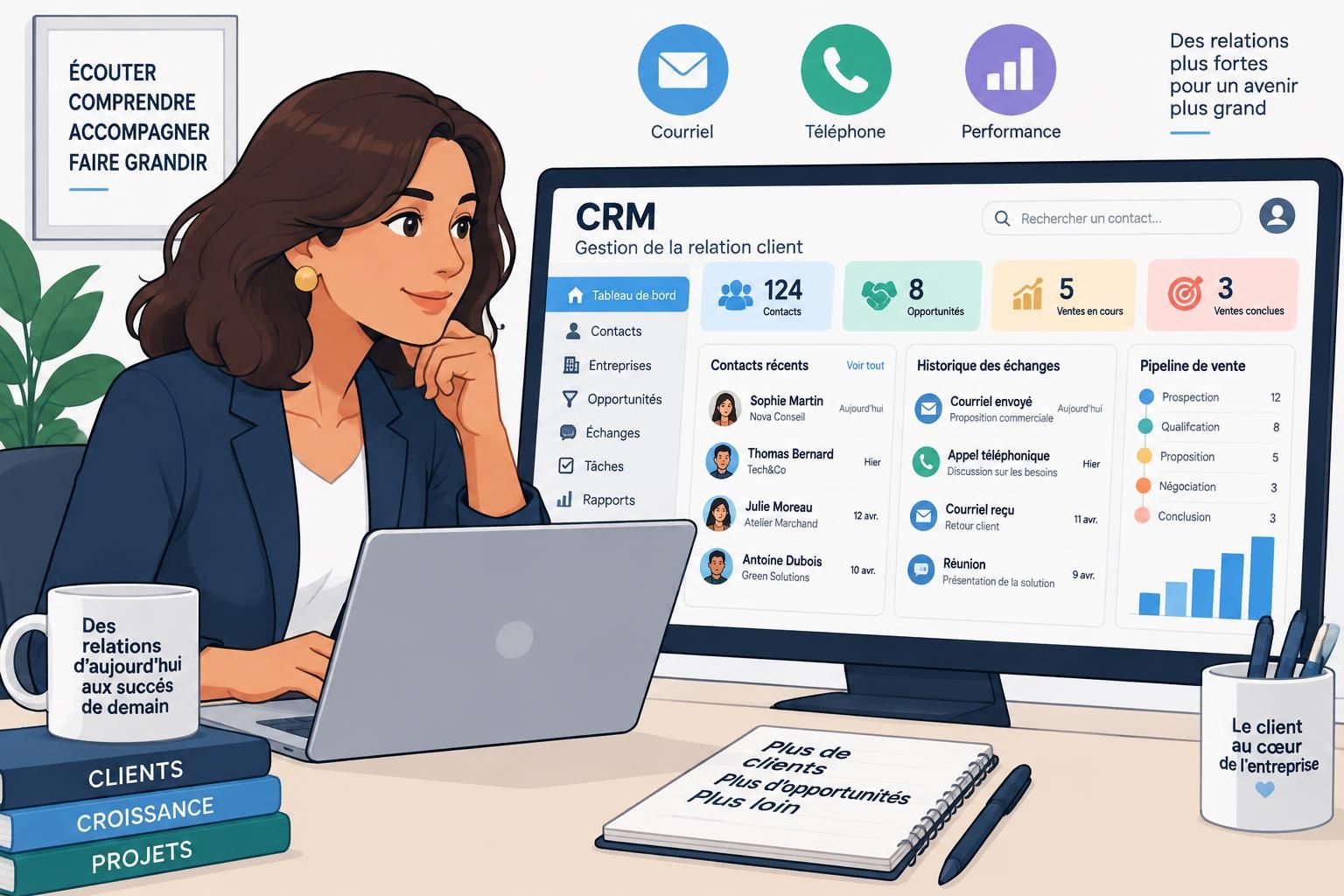 découvrez simplement ce qu’est le customer relationship management (crm), comment il aide à gérer les relations clients et quels sont ses principaux avantages.