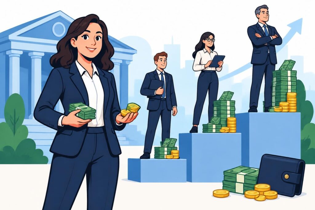 découvrez combien gagne réellement un banquier selon son poste, son expérience et son secteur, du conseiller clientèle aux fonctions de direction.