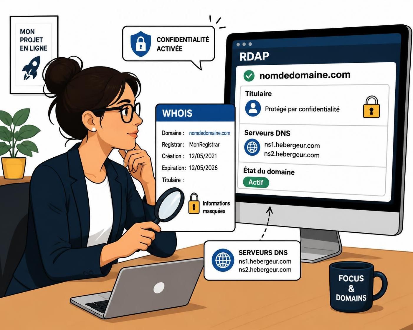 découvrez comment trouver facilement le propriétaire d'un nom de domaine grâce à notre méthode simple et efficace. suivez nos conseils pour obtenir toutes les informations nécessaires.