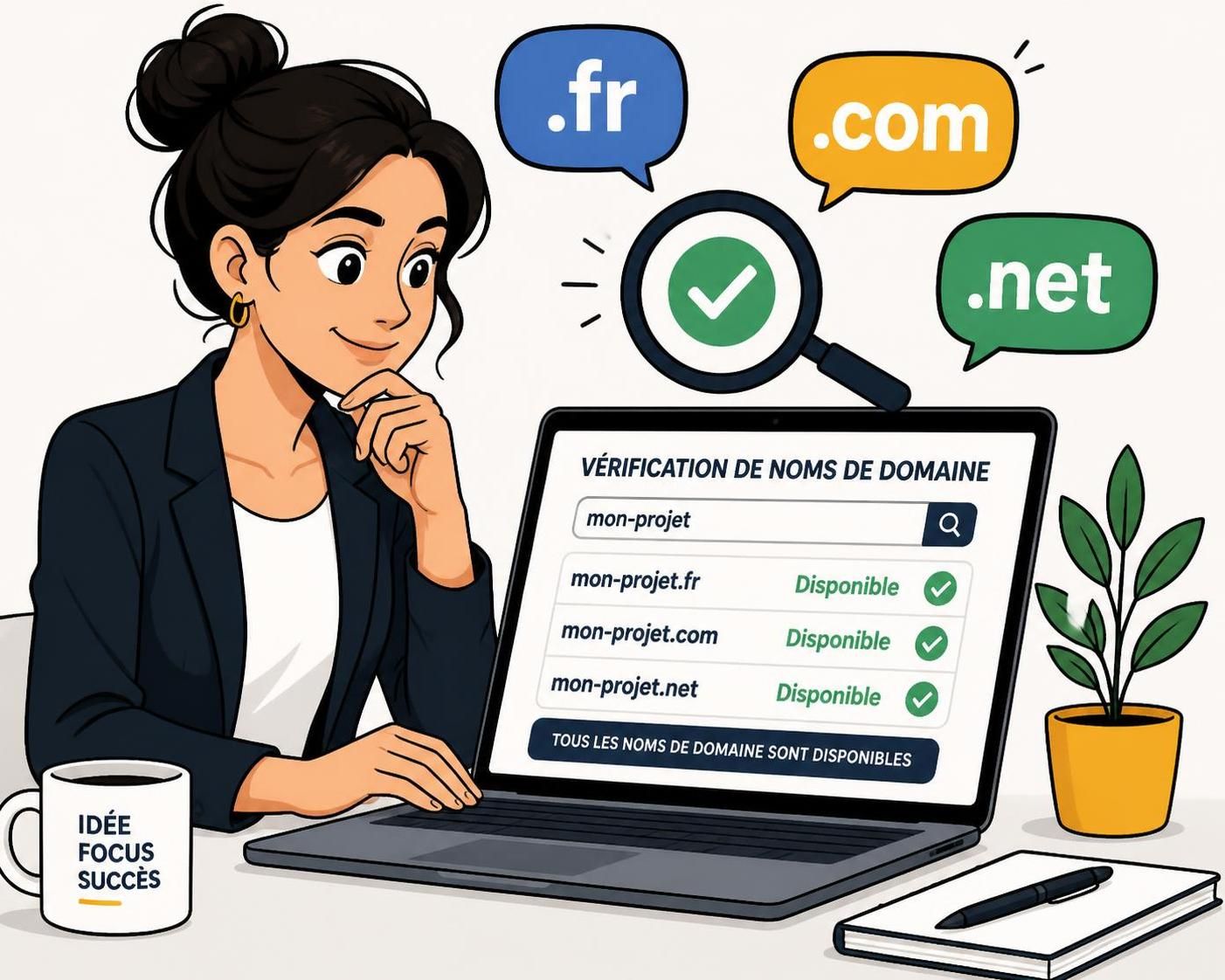 découvrez les meilleurs outils pour vérifier rapidement la disponibilité d'un nom de domaine et sécurisez votre présence en ligne en toute simplicité.