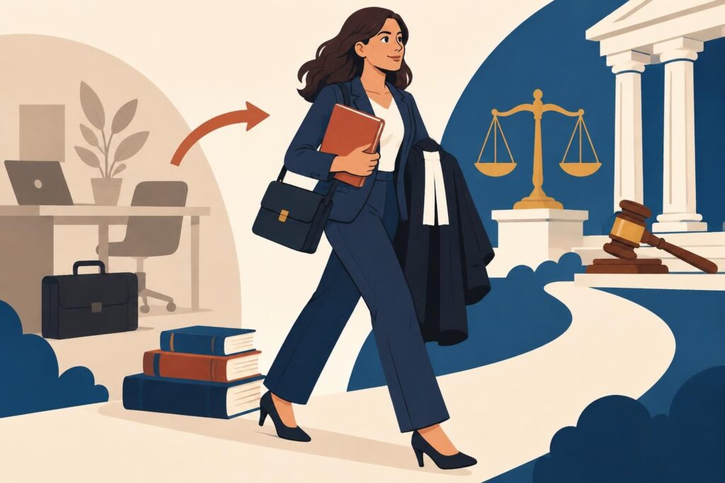 découvrez les étapes pour devenir avocate après une reconversion : études de droit, examen d’entrée au crfpa, formation et obtention du capa.