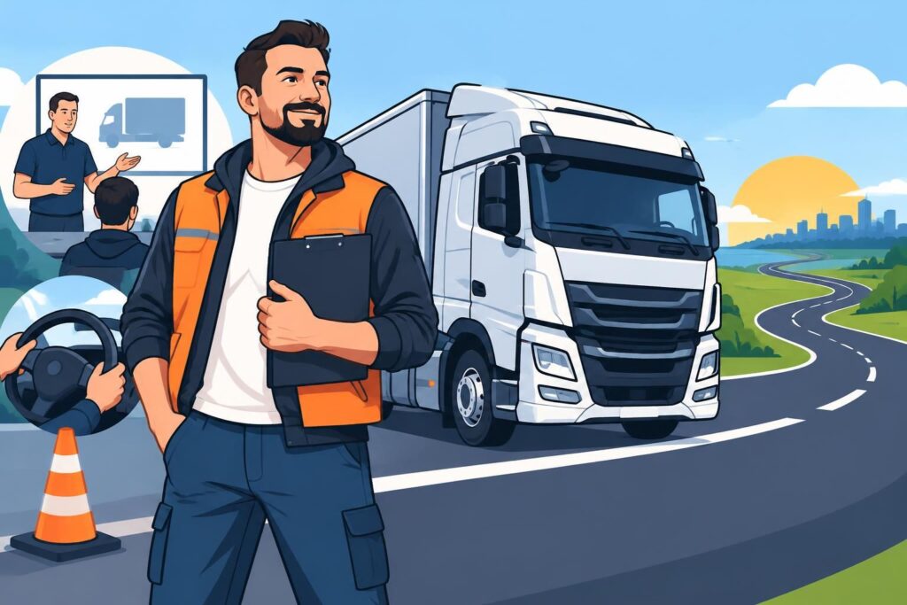 découvrez les étapes, formations et conditions nécessaires pour devenir chauffeur routier et réussir votre reconversion professionnelle.