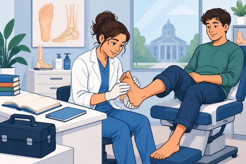 découvrez le parcours pour devenir podologue : formation, diplôme requis et étapes clés pour exercer ce métier de la santé.
