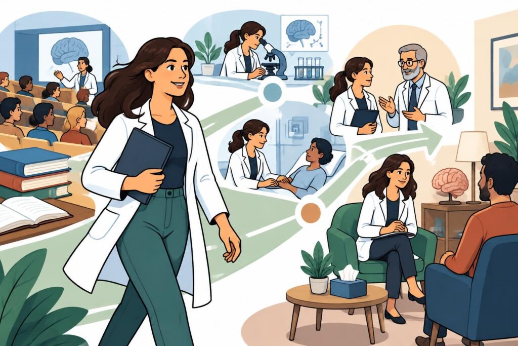 découvrez le parcours des études de psychiatrie : formation médicale, spécialisation, durée des études et étapes pour devenir psychiatre.